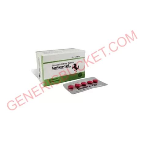 Cenforce 120mg Tablet Sildenafil Citrate USA 5 TO 7 DAYS DELIVERY