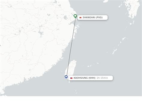 Direct Non Stop Flights From Shanghai To Kaohsiung Schedules