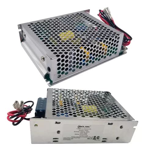 Fuente Alimentación 12v 5a Funcion Ups Con Cable P Bateria en venta en