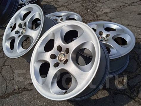 15153 Оригинальные литые диски Alfa Romeo R16, 16", 1 шт, 5x98, 4 шт, б ...