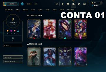 Conta Smurfs Lvl League Of Legends Contas Ggmax