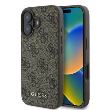 IPhone 16 Guess 4G Metal Gold Logo Hibridna Maska