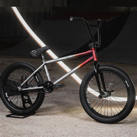 Bmx Subrosa Letum Matte Trans Red Fade Bros Bike Store