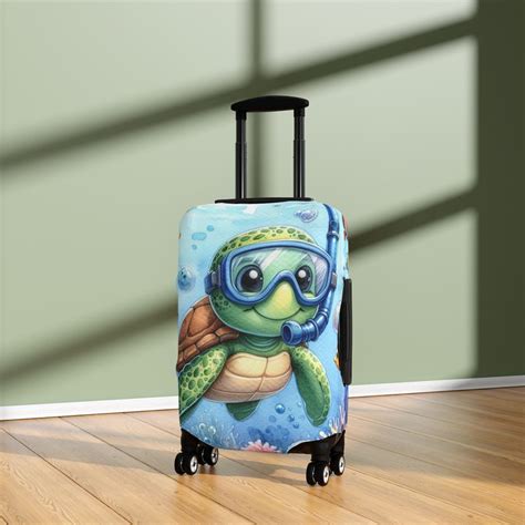Cartoon Turtle Kids Luggage/Suitcase Cover sold by Sporty Dun | SKU ...