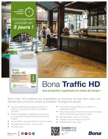 Bona Traffic HD Sell Sheet FR