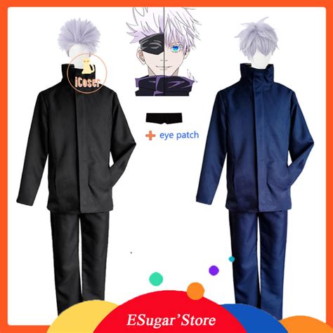 Orn Anime Jujutsu Kaisen Cosplay Costume Gojo Satoru Yuji Itadori Light