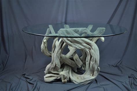Octagonal Driftwood Dining Table Driftwood Decor