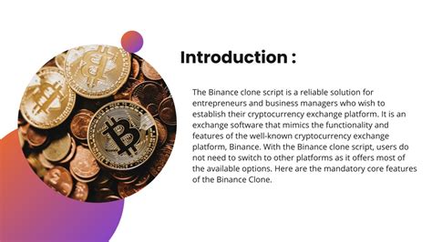 Ppt The Top Features Of The Binance Clone Script Powerpoint