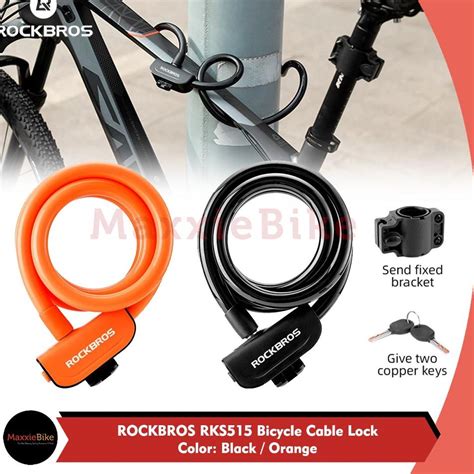 Jual MURAH BANGET ROCKBROS RKS515 Kunci Gembok Sepeda Bike Bicycle Lock