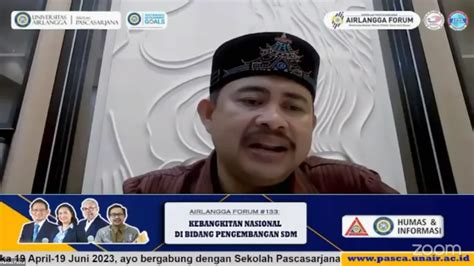 Airlangga Forum 133 Siapkan SDM Menuju Indonesia Emas 2045