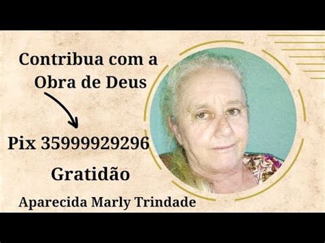 Aparecida Trindade Est Ao Vivo Receba A Un O De Deus Que Liberta