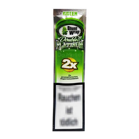 Blunt Wrap Platinum Green Tabacaria Da Mata