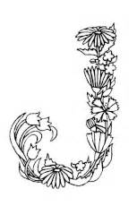 Coloriage Alphabet Fleurs L Sur Hugolescargot