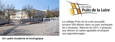 Collège Puits De La Loire Collège Puits De La Loire