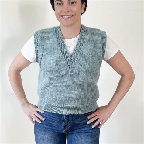 Ravelry Wildwood V Neck Vest Worsted Pattern By Ashley Lillis