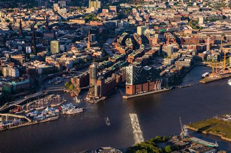 Luftbild Hamburg Konzerthaus Elbphilharmonie In Hamburg