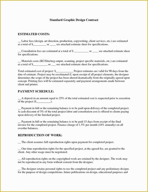 Software Development Contract Template Free Of Developer Agreement
