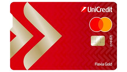 Carta Di Credito Con Plafond Elevato Unicreditcard Flexia Gold