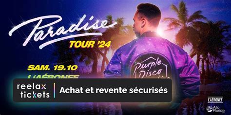 PURPLE DISCO MACHINE Guest L Aéronef Achat et revente de billets