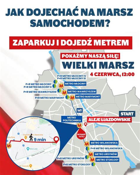 Tvn Warszawa On Twitter Marsz Czerwca Jak Dojecha Nowe Mapy I