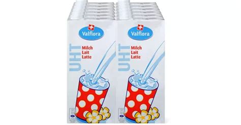 Valflora Vollmilch Uht Im Er Pack Rabatt Migros Ab