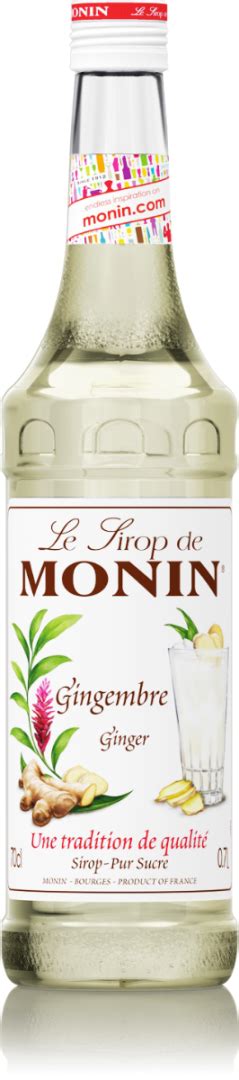 Sirop Gingembre Monin Cl Clickn Schluck