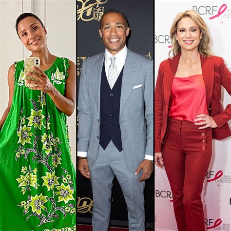 Gmas Tj Holmes Wife Marilee Fiebigs Relationship Timeline Us Weekly