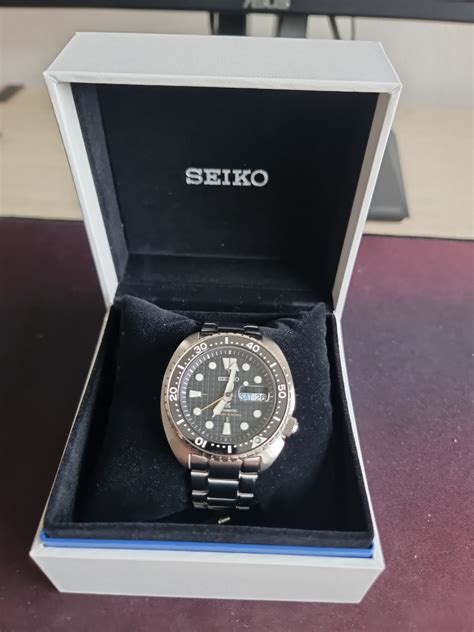 Almost New Seiko King Turtle Black SRPE03 SRPE03K SRPE03K1 Men S