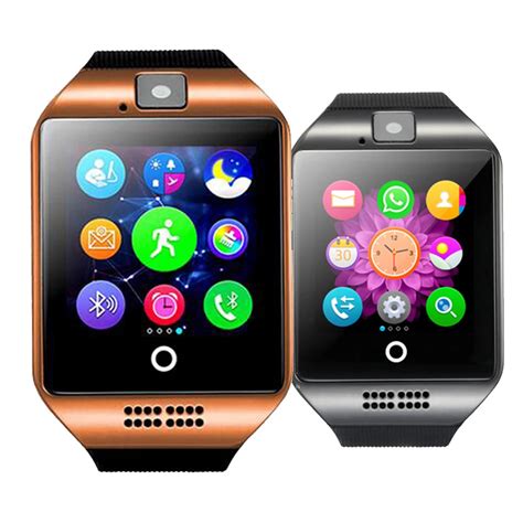 Zucoor Smart Watch Sport Watches With Camera Sim Card Wrist Q18