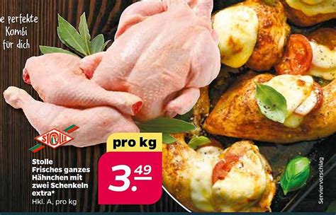 Stolle Frisches Ganzes H Hnchen Mit Zwei Schenkeln Extra Angebot Bei