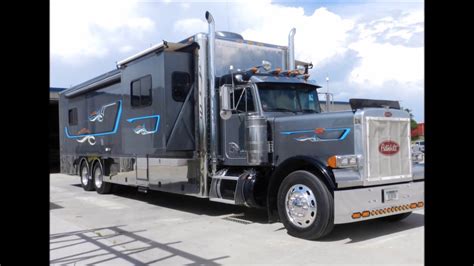 2008 Custom Diesel Peterbilt Rv For Sale Youtube