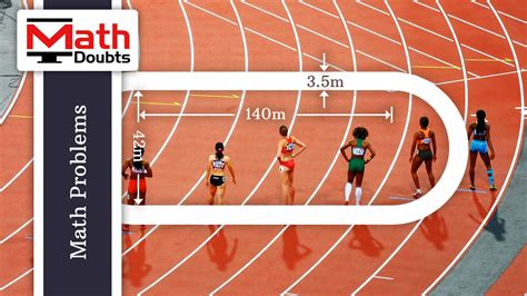 Learn How To Find Area Of A Running Track Of 35 Meters Width And It