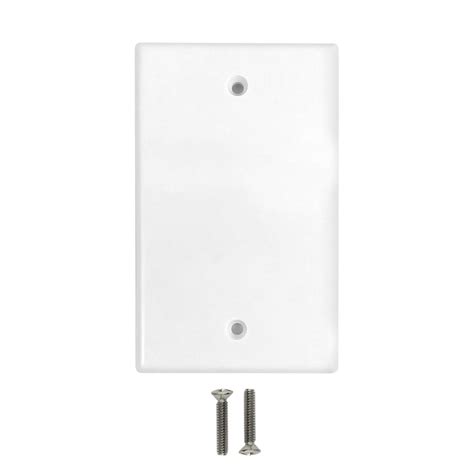 Wall Plate Solid White