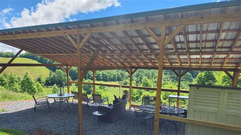 Diy Pavilion Walk Through Shed Roof Yellow Pine And Oak Lumber