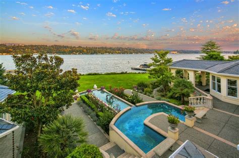 Mercer Island Mansion Home Luxury Mansions Seattle Mercer Island