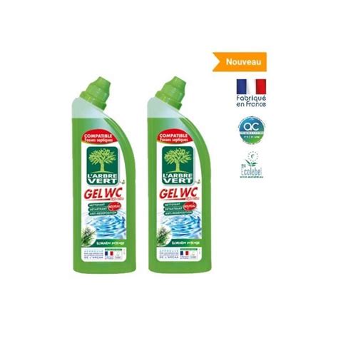 L Arbre Vert Nettoyant Gel Wc Romarin Ml Lot De Cdiscount