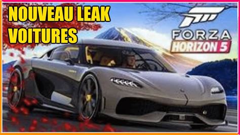 Forza Horizon 5 Nouveau Leak Des Prochaines Voitures De Fh5 Youtube