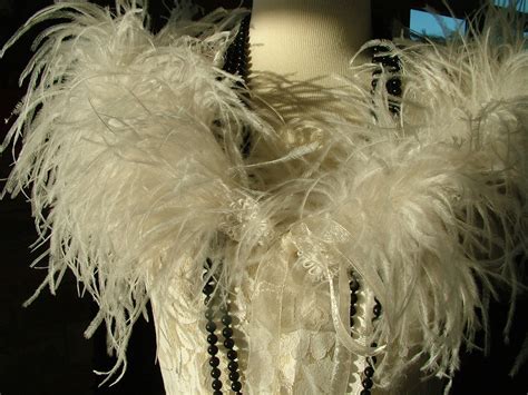 Vintage Style Ostrich Feather Boa With By Retrovintageweddings