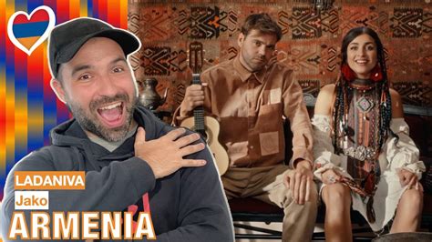 First Reaction LADANIVA Jako Eurovision 2024 Armenia YouTube