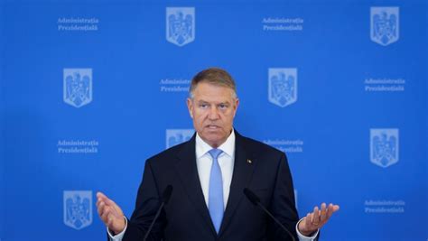 Klaus Iohannis La De Zile De R Zboi La Grani A Rom Niei Rom Nia