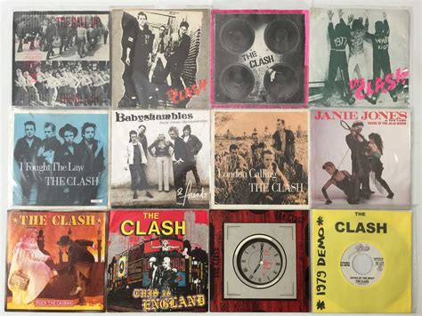 Lot 938 The Clash 7 Collection