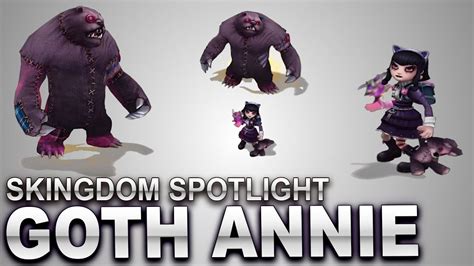 Goth Annie Skin Spotlight Skingdom League Of Legends Youtube