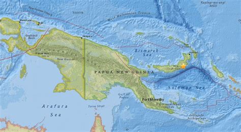 Alerta De Tsunami Por Un Terremoto De Magnitud 69 En Papúa Nueva Guinea