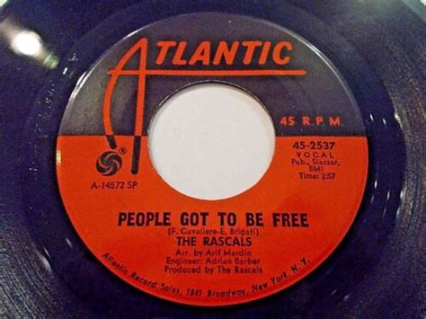 The Rascals People Got To Be Free My World 45 1968 Atlantic Vinyl