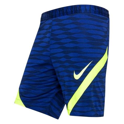 Nike Training Shorts Dri FIT Strike 21 Blue Void Deep Royal Blue Volt