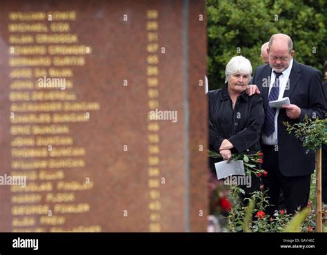 Piper Alpha memorial Stock Photo - Alamy