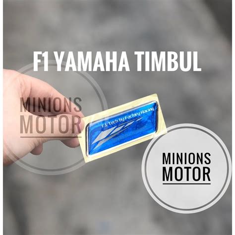 Jual Stiker FI Yamaha Timbul Sticker Yamaha F1 Tech By Factory Racing