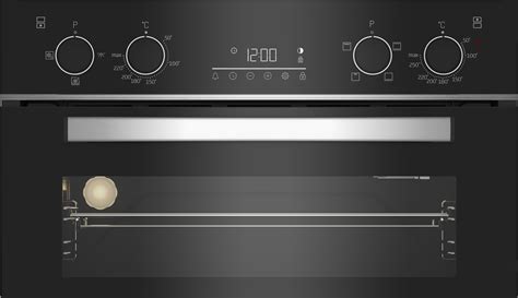 BBXDF25300X Built In Oven 90 Cm Double 75 L BEKO