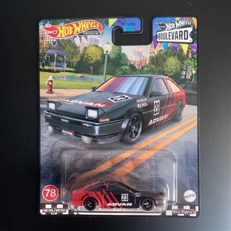 TOYOTA AE86 SPRINTER Trueno Boulevard 78 Hot Wheels ADVAN 2023