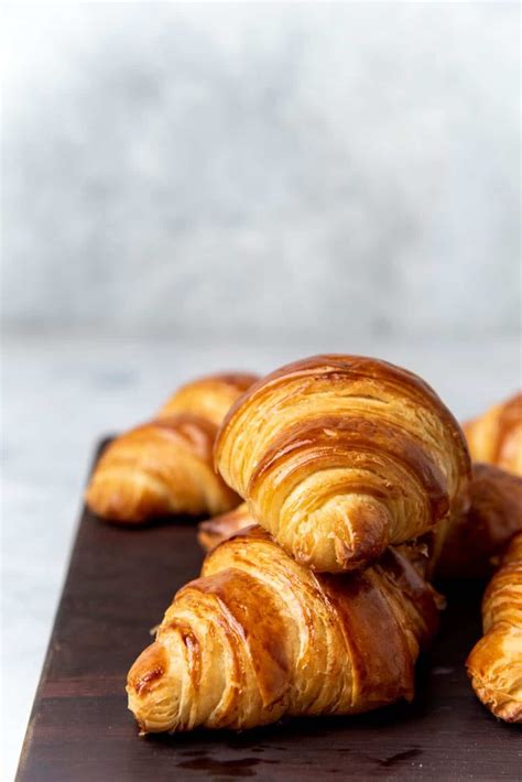 Making Croissants Homemade Croissants French Croissant Butter